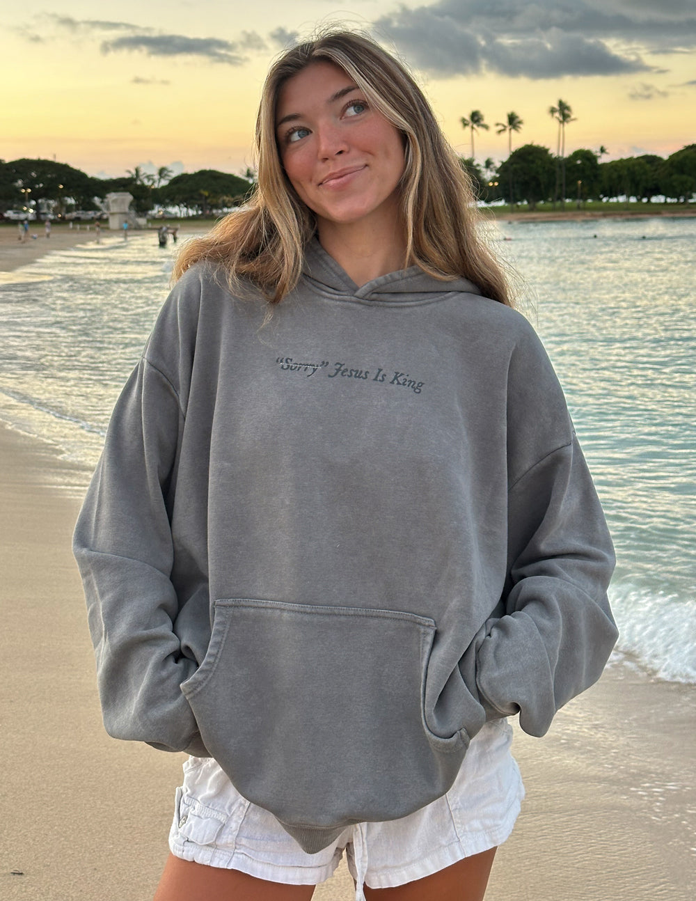 Elevated Faith Not Sorry Jesus Is King Unisex Hoodie - AVBL MRKT (9)