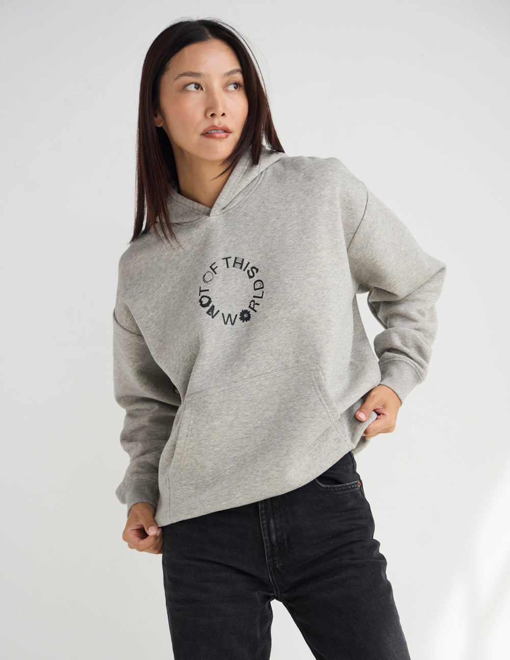 Elevated Faith Not of This World Beige Unisex Hoodie - AVBL MRKT (5)