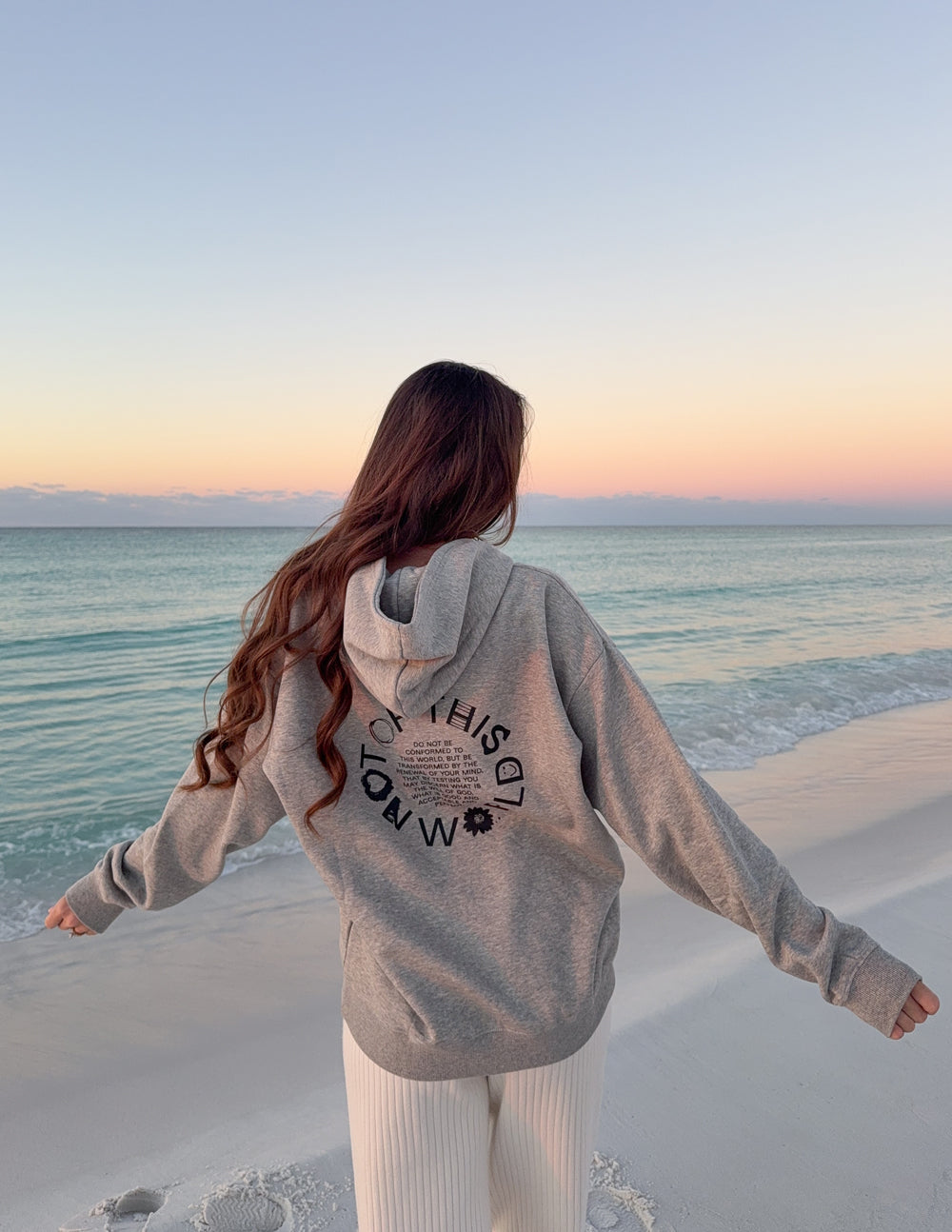Elevated Faith Not of This World Beige Unisex Hoodie - AVBL MRKT (6)