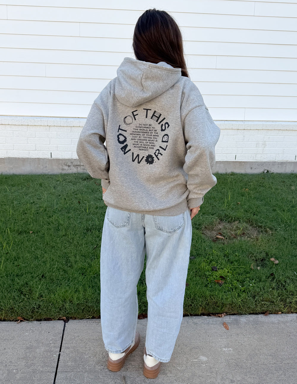 Elevated Faith Not of This World Beige Unisex Hoodie - AVBL MRKT (8)