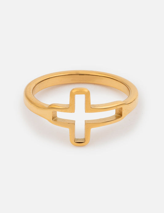 Elevated Faith Open Cross Ring - AVBL MRKT (1)