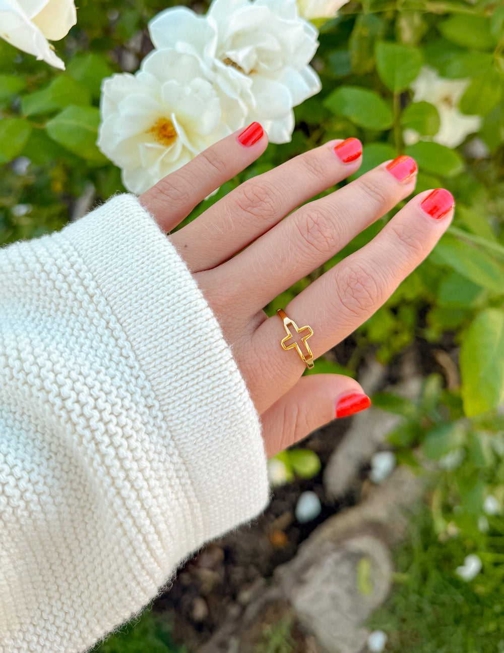 Elevated Faith Open Cross Ring - AVBL MRKT (3)