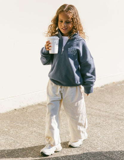 Elevated Faith Our World Needs Jesus Kids Half-Zip - AVBL MRKT (3)