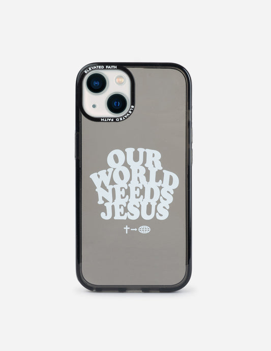 Elevated Faith Our World Needs Jesus Phone Case - AVBL MRKT (1)