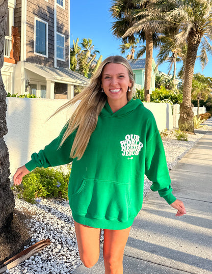 Elevated Faith Our World Needs Jesus Unisex Hoodie - AVBL MRKT (4)
