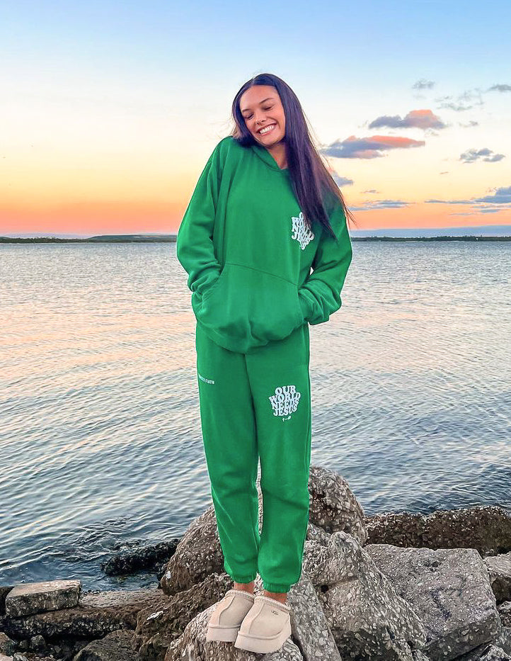 Elevated Faith Our World Needs Jesus Unisex Sweatpant - AVBL MRKT (3)
