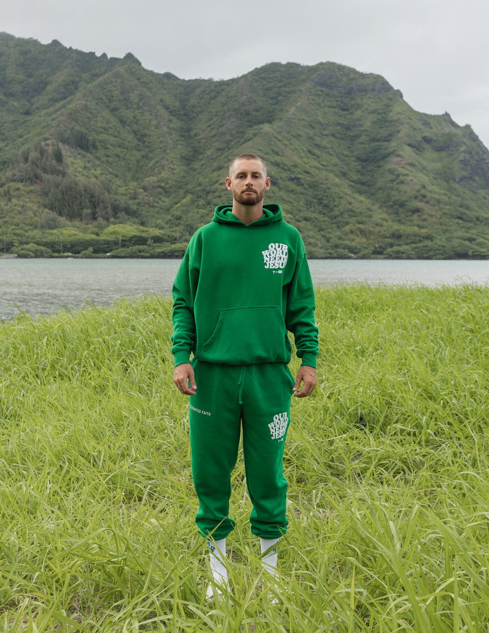 Elevated Faith Our World Needs Jesus Unisex Sweatpant - AVBL MRKT (3)