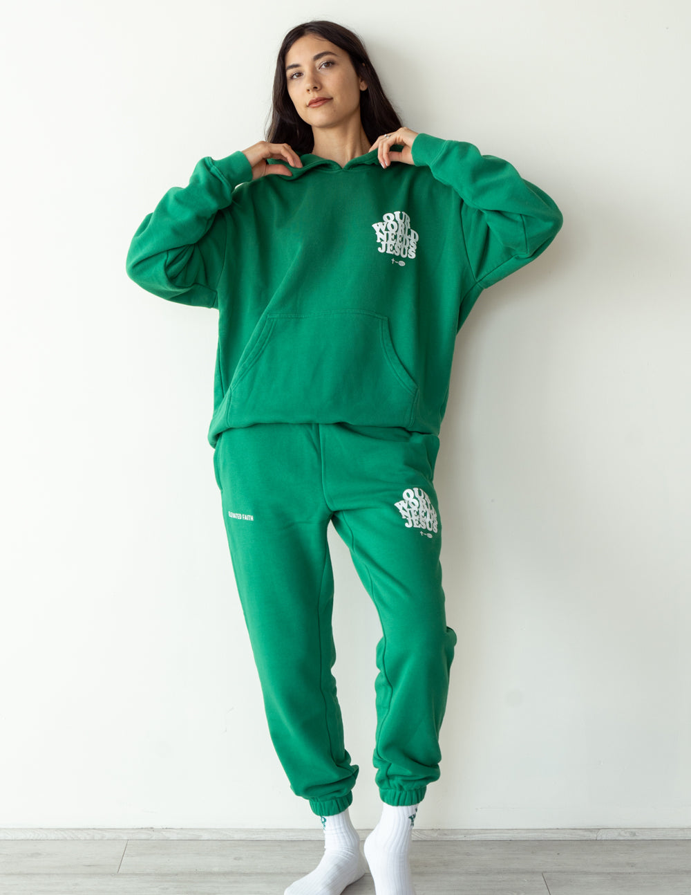 Elevated Faith Our World Needs Jesus Unisex Sweatpant - AVBL MRKT (8)