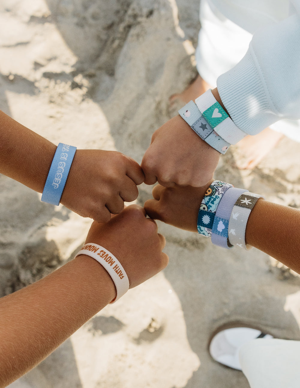 Elevated Faith Pastel Kids Reversible Wristband Pack - AVBL MRKT (3)