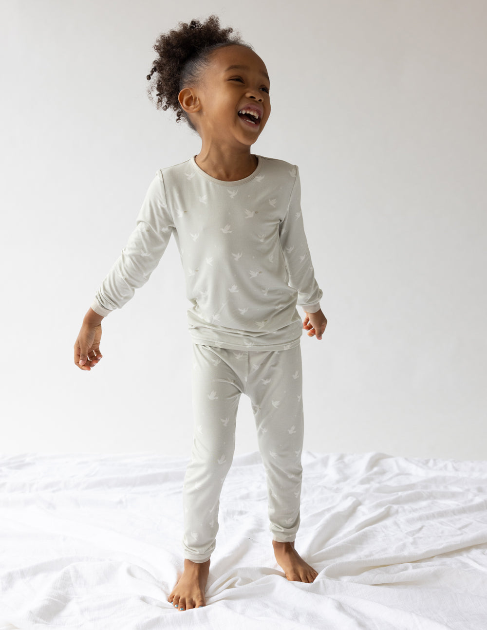 Elevated Faith Peace Bamboo Kids Pajama Set - AVBL MRKT (1)