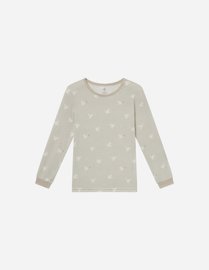 Elevated Faith Peace Bamboo Kids Pajama Set - AVBL MRKT (10)