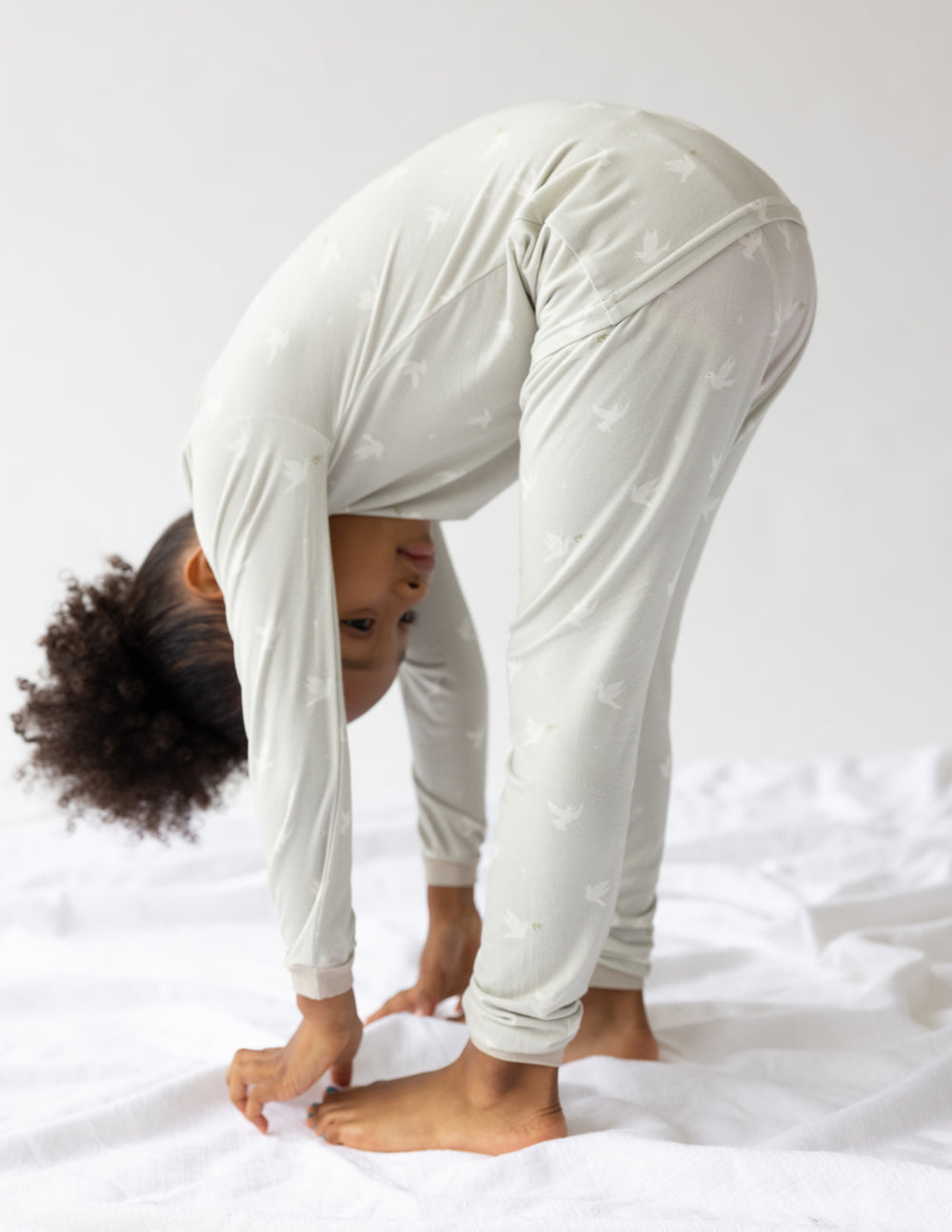 Elevated Faith Peace Bamboo Kids Pajama Set - AVBL MRKT (2)