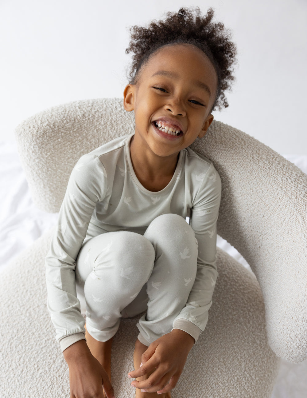 Elevated Faith Peace Bamboo Kids Pajama Set - AVBL MRKT (3)