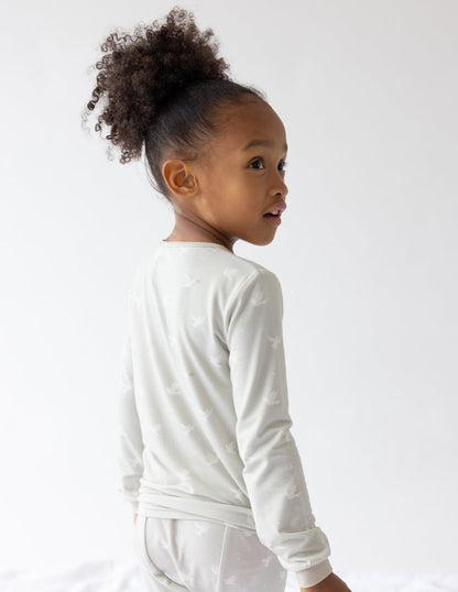 Elevated Faith Peace Bamboo Kids Pajama Set - AVBL MRKT (4)