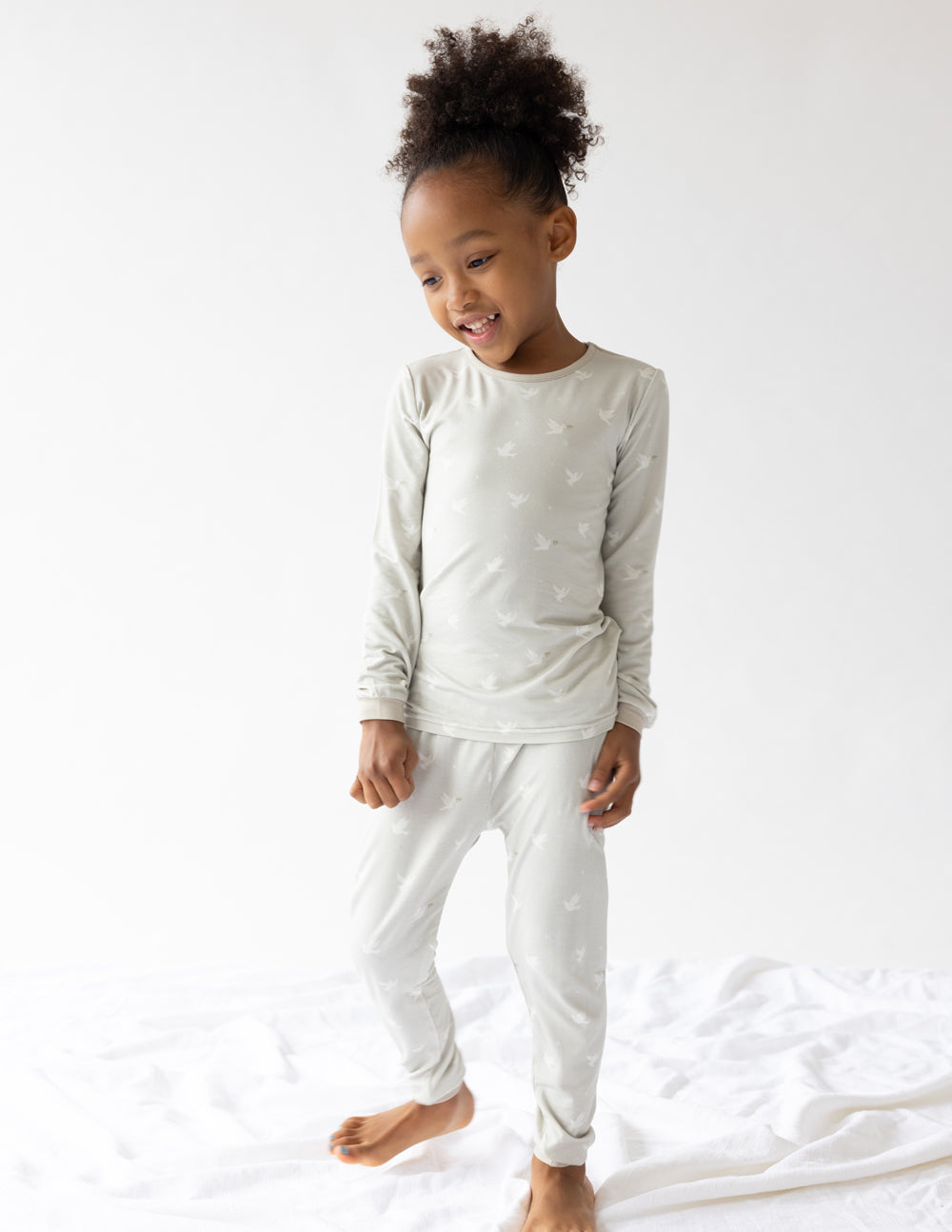 Elevated Faith Peace Bamboo Kids Pajama Set - AVBL MRKT (5)