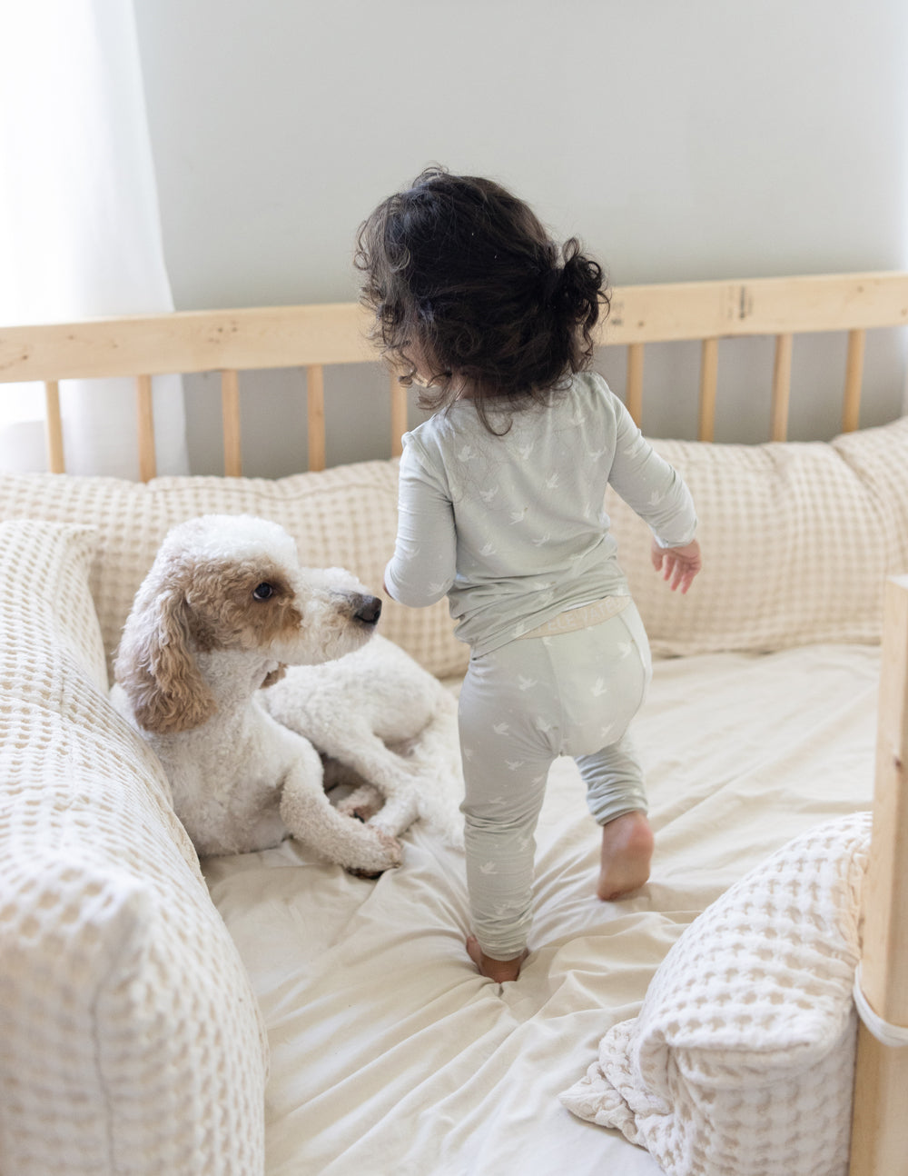 Elevated Faith Peace Bamboo Kids Pajama Set - AVBL MRKT (7)