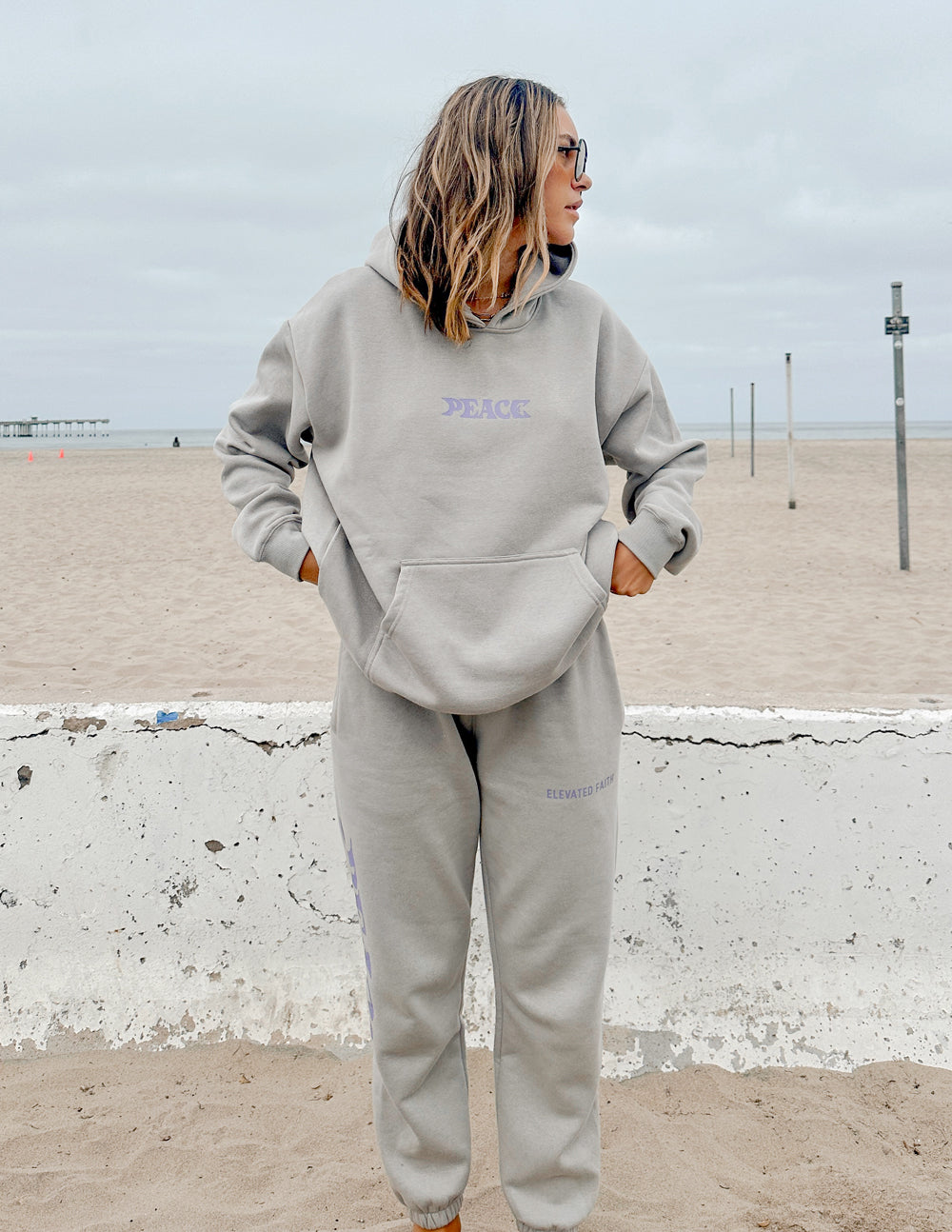Elevated Faith Peace Unisex Hoodie - AVBL MRKT (2)