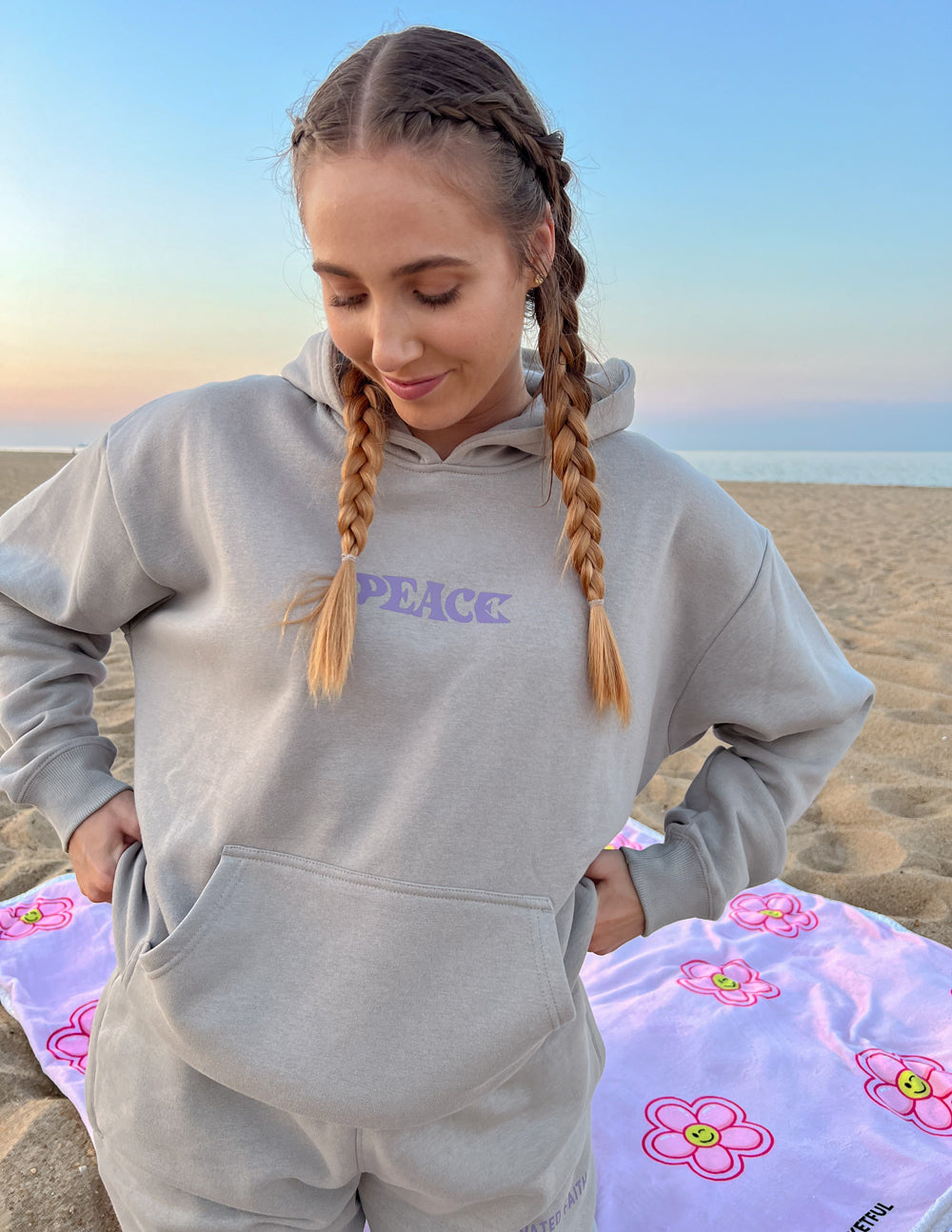 Elevated Faith Peace Unisex Hoodie - AVBL MRKT (8)
