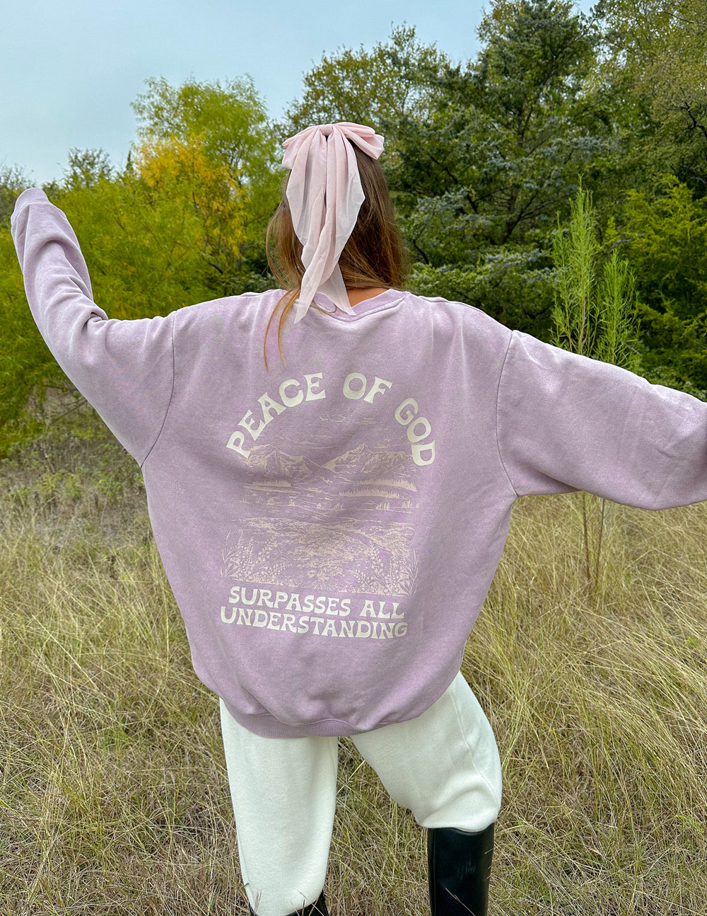 Elevated Faith Peace of God Unisex Crewneck - AVBL MRKT (8)