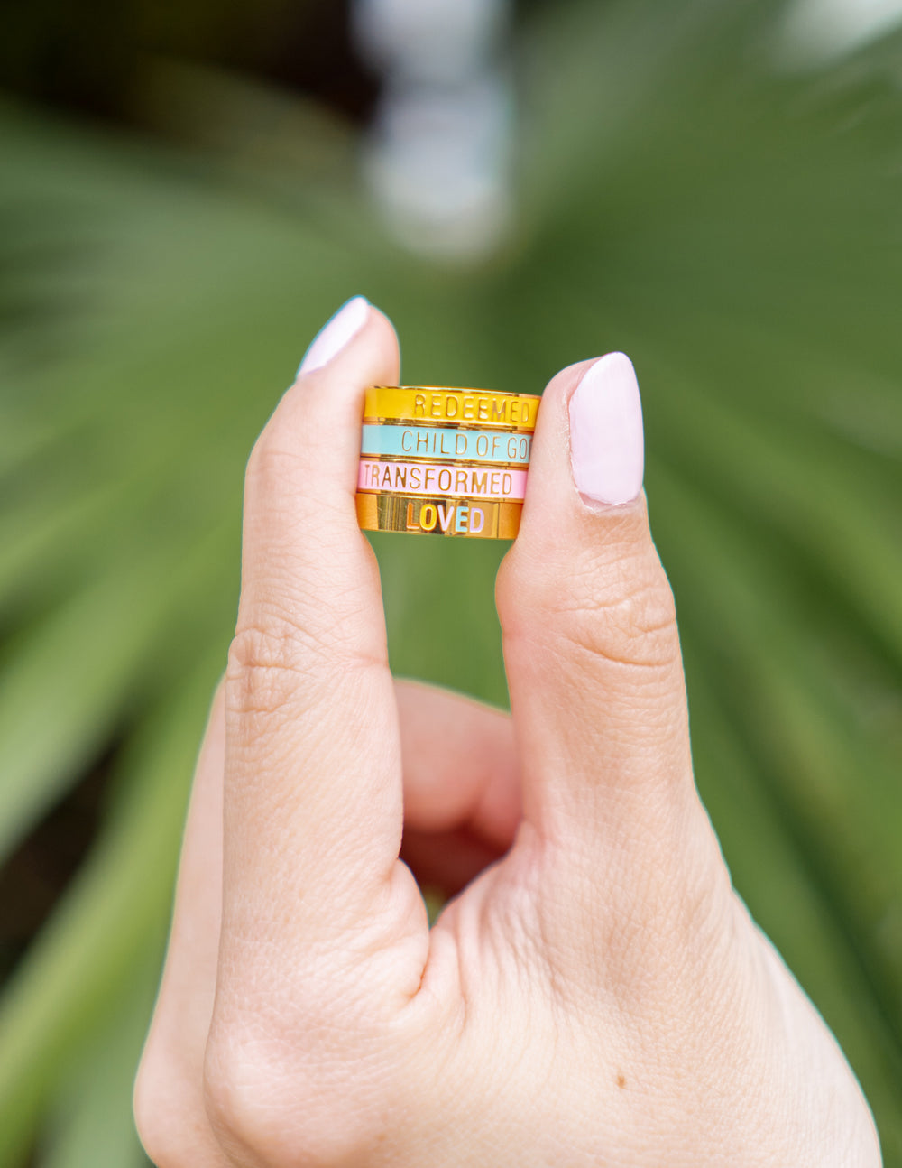 Elevated Faith Pink Enamel Transformed Ring - AVBL MRKT (3)