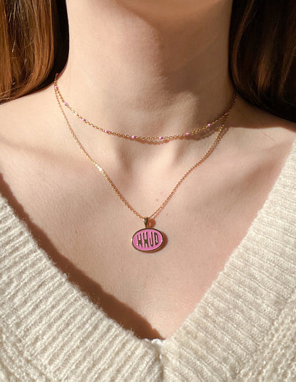 Elevated Faith Pink WWJD Necklace Set - AVBL MRKT (3)