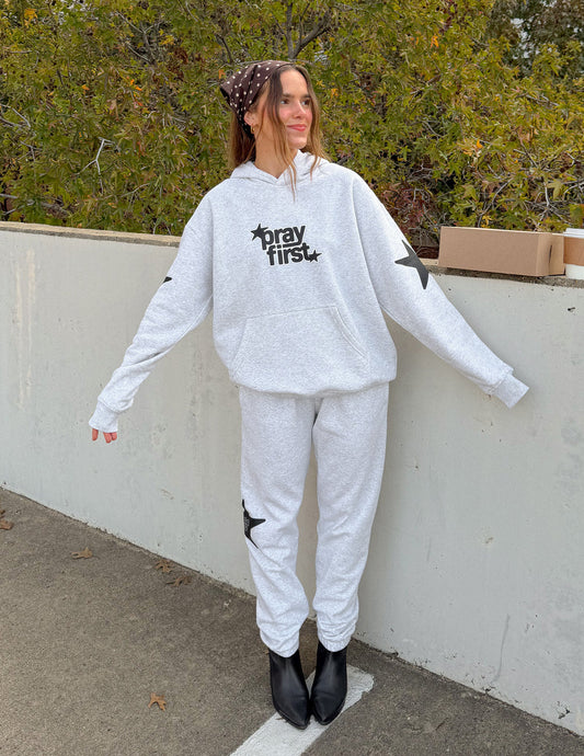 Elevated Faith Pray First Unisex Hoodie - AVBL MRKT (1)