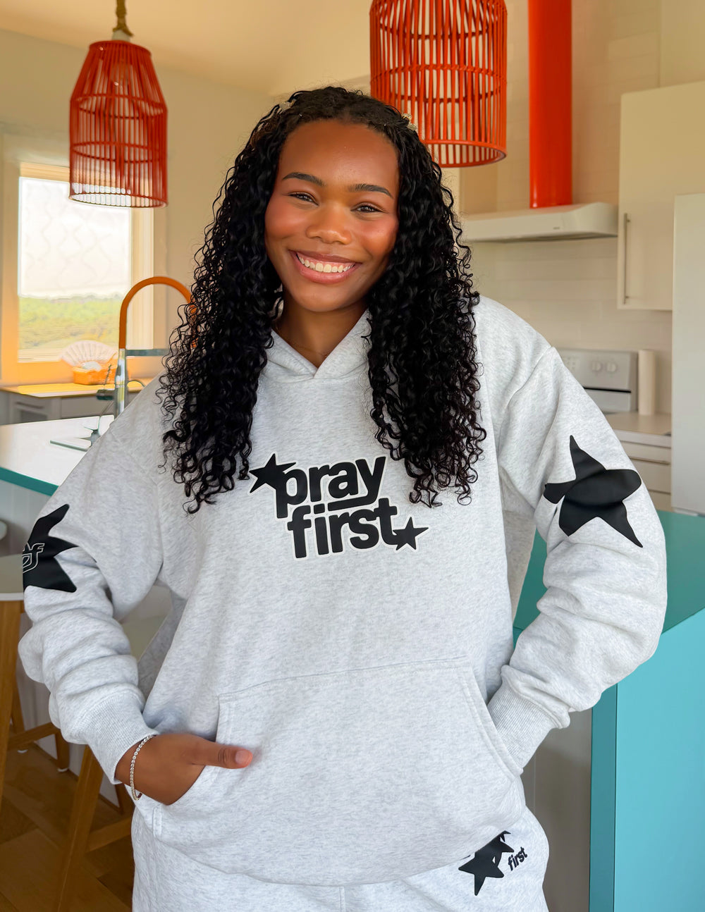 Elevated Faith Pray First Unisex Hoodie - AVBL MRKT (10)