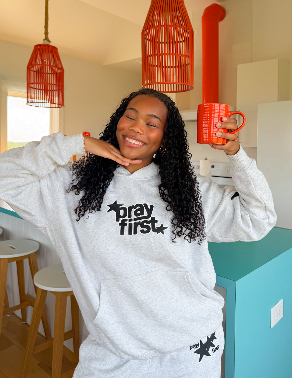Elevated Faith Pray First Unisex Hoodie - AVBL MRKT (9)