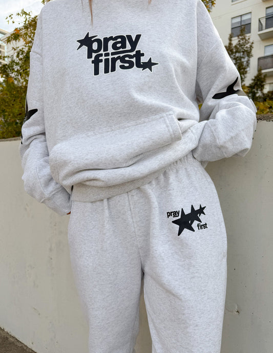 Elevated Faith Pray First Unisex Sweatpant - AVBL MRKT (1)