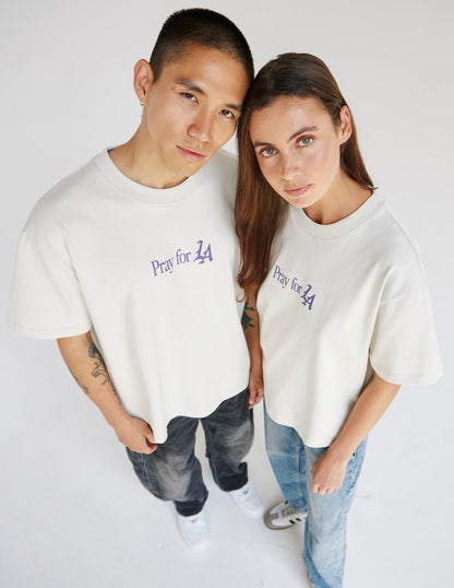 Elevated Faith Pray for Los Angeles Heavyweight Tee - AVBL MRKT (1)