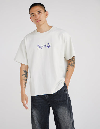 Elevated Faith Pray for Los Angeles Heavyweight Tee - AVBL MRKT (3)