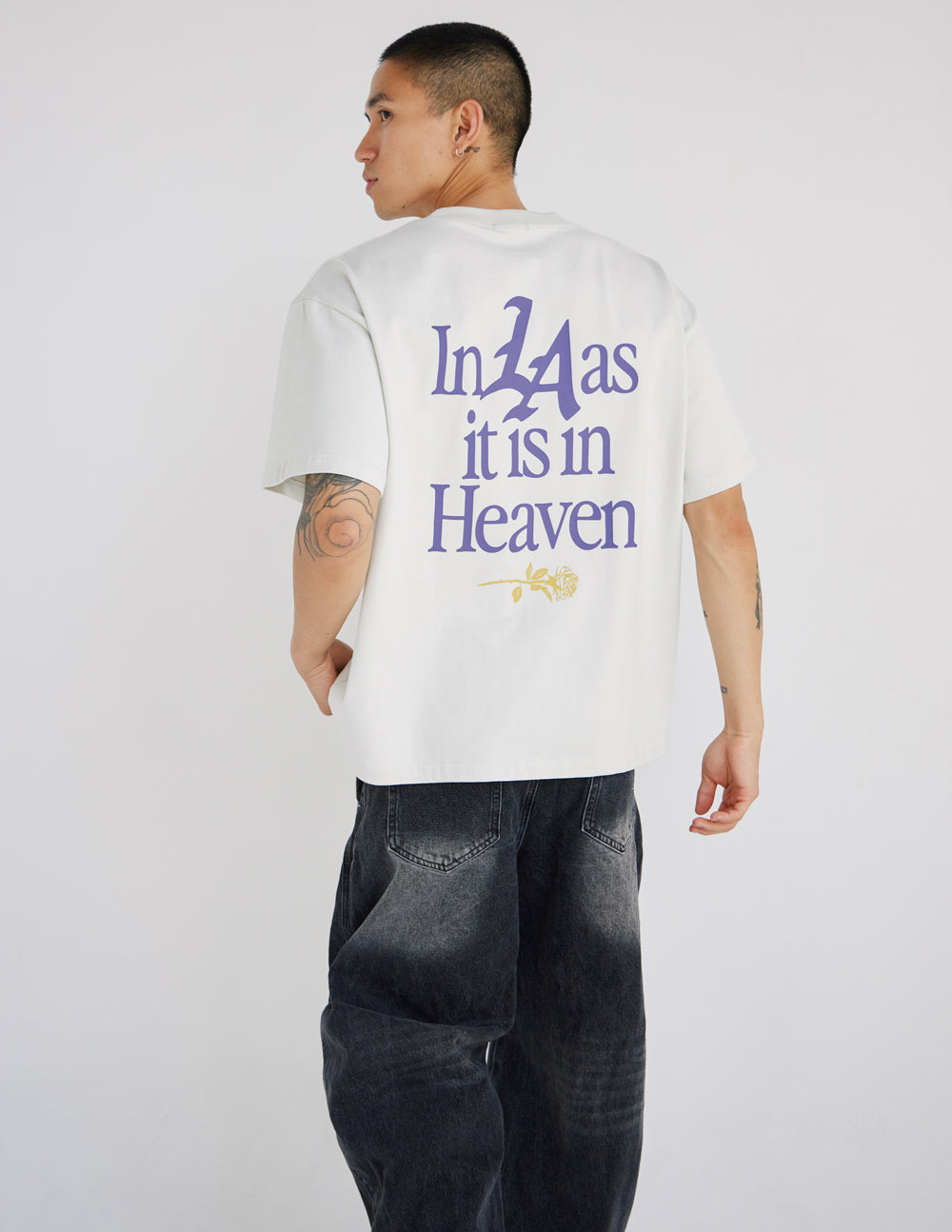 Elevated Faith Pray for Los Angeles Heavyweight Tee - AVBL MRKT (5)