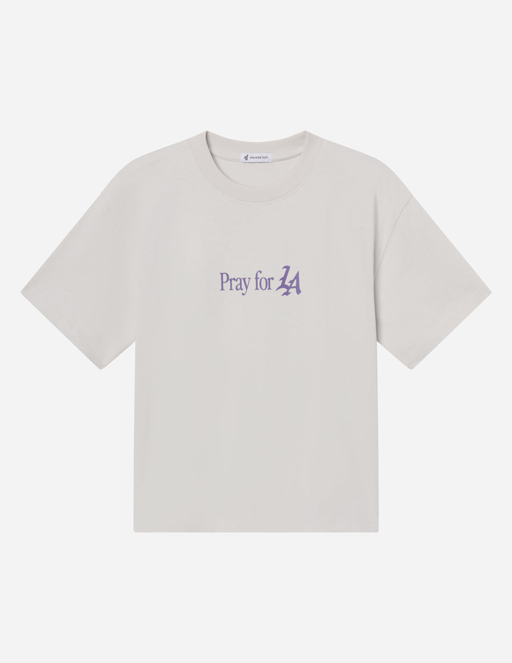Elevated Faith Pray for Los Angeles Heavyweight Tee - AVBL MRKT (7)