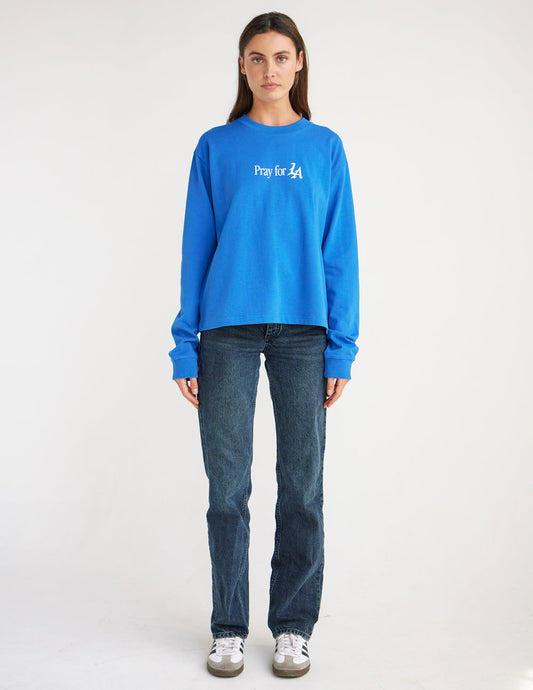 Elevated Faith Pray for Los Angeles LS Heavyweight Tee - AVBL MRKT (1)