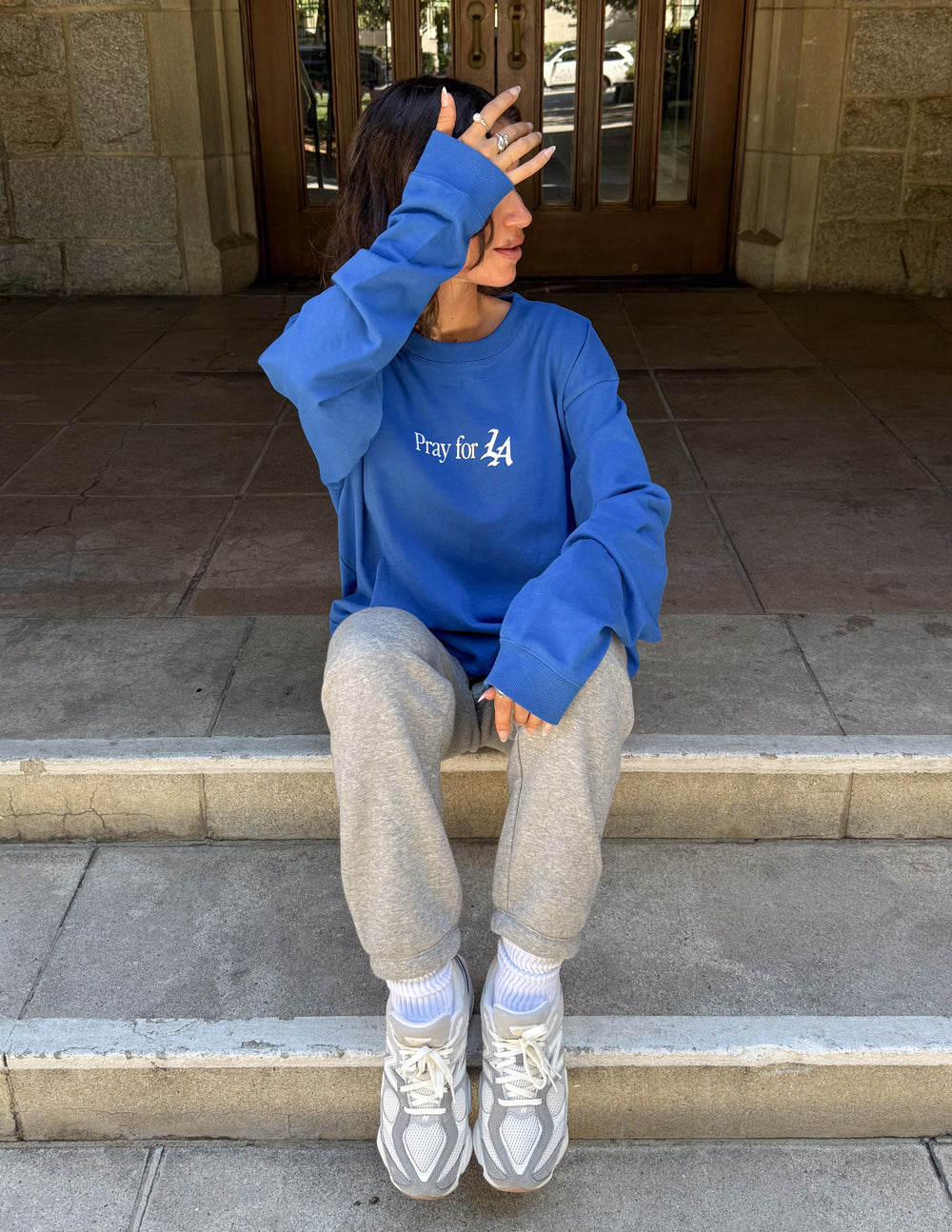 Elevated Faith Pray for Los Angeles LS Heavyweight Tee - AVBL MRKT (14)
