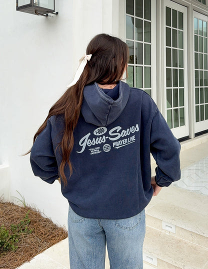 Elevated Faith Prayer Line Unisex Hoodie - AVBL MRKT (1)