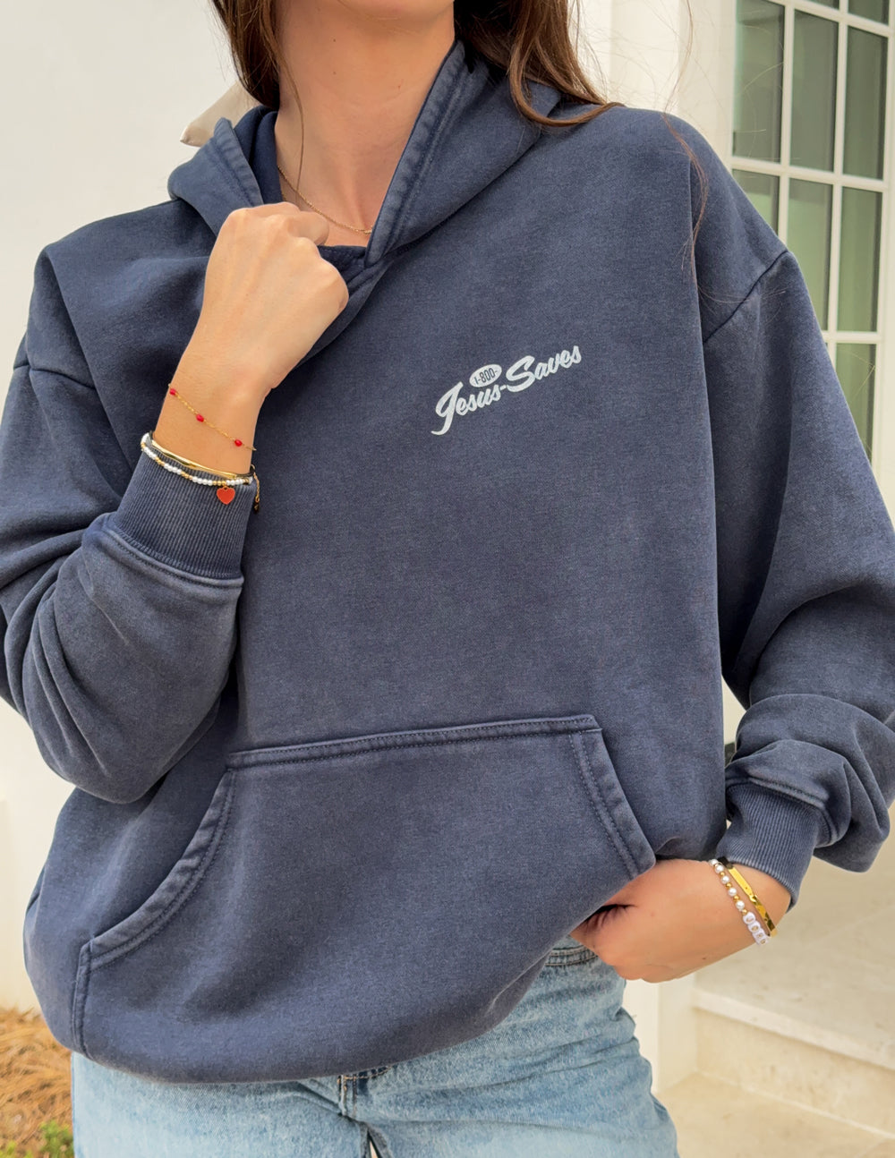 Elevated Faith Prayer Line Unisex Hoodie - AVBL MRKT (2)