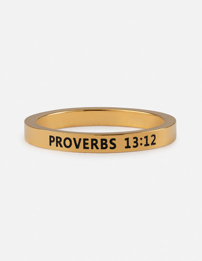 Elevated Faith Proverbs 13:12 Ring - AVBL MRKT (1)