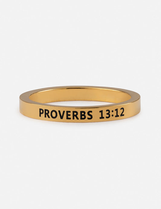Elevated Faith Proverbs 13:12 Ring - AVBL MRKT (1)