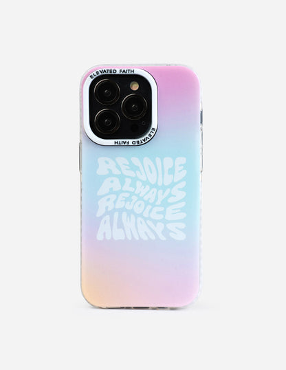 Elevated Faith Rejoice Always Phone Case - AVBL MRKT (1)