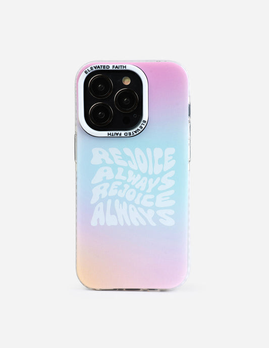 Elevated Faith Rejoice Always Phone Case - AVBL MRKT (1)