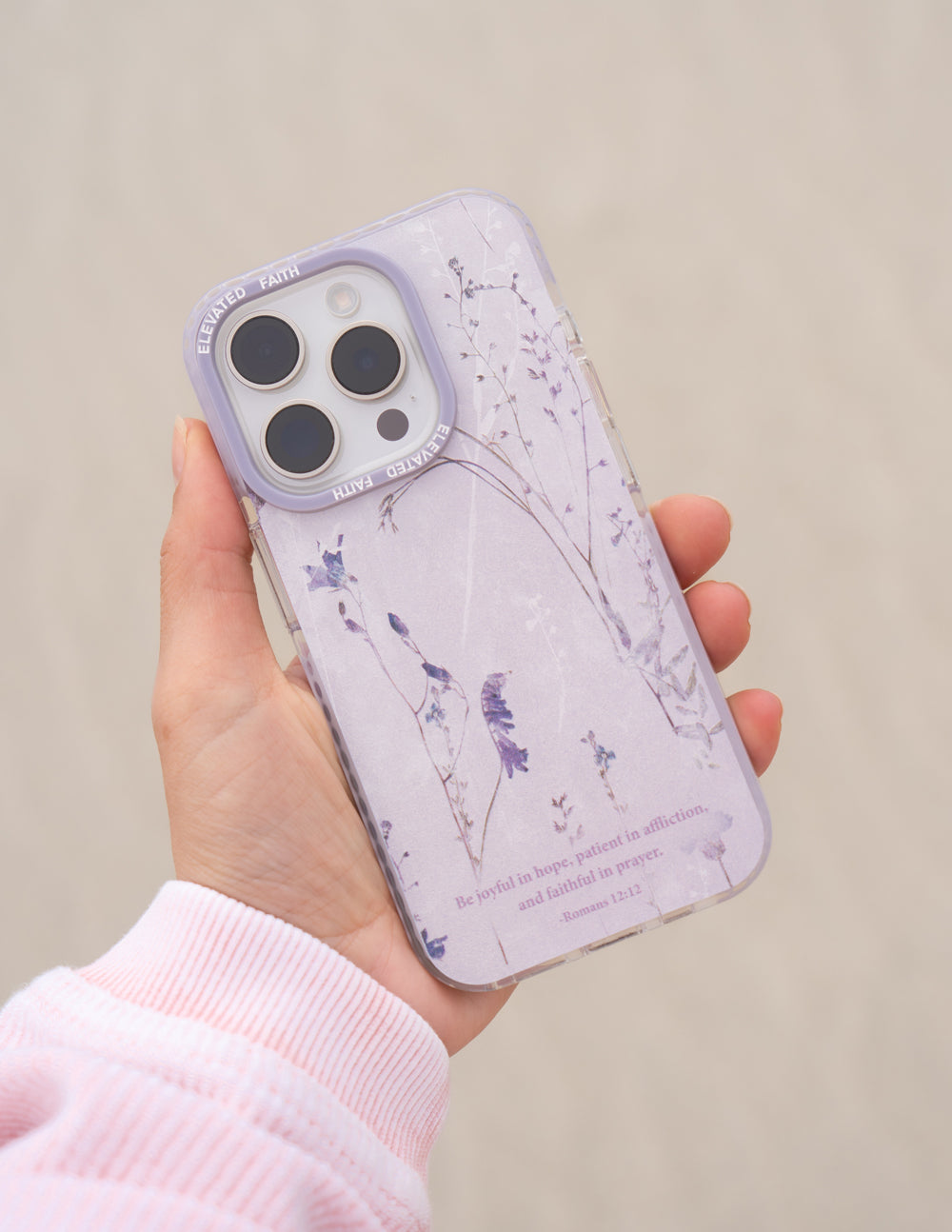 Elevated Faith Romans 12:12 Phone Case - AVBL MRKT (4)