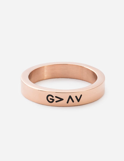 Elevated Faith Rose Gold Highs and Lows Ring - AVBL MRKT (1)