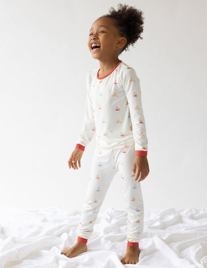 Elevated Faith Sailboat Bamboo Kids Pajama Set - AVBL MRKT (2)