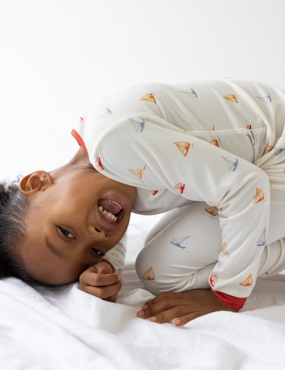 Elevated Faith Sailboat Bamboo Kids Pajama Set - AVBL MRKT (5)