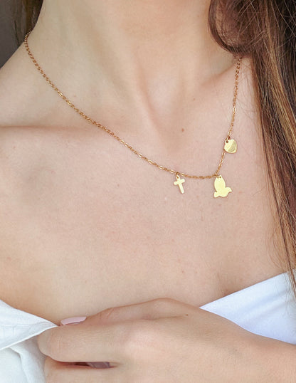 Elevated Faith Salvation Charm Necklace - AVBL MRKT (2)