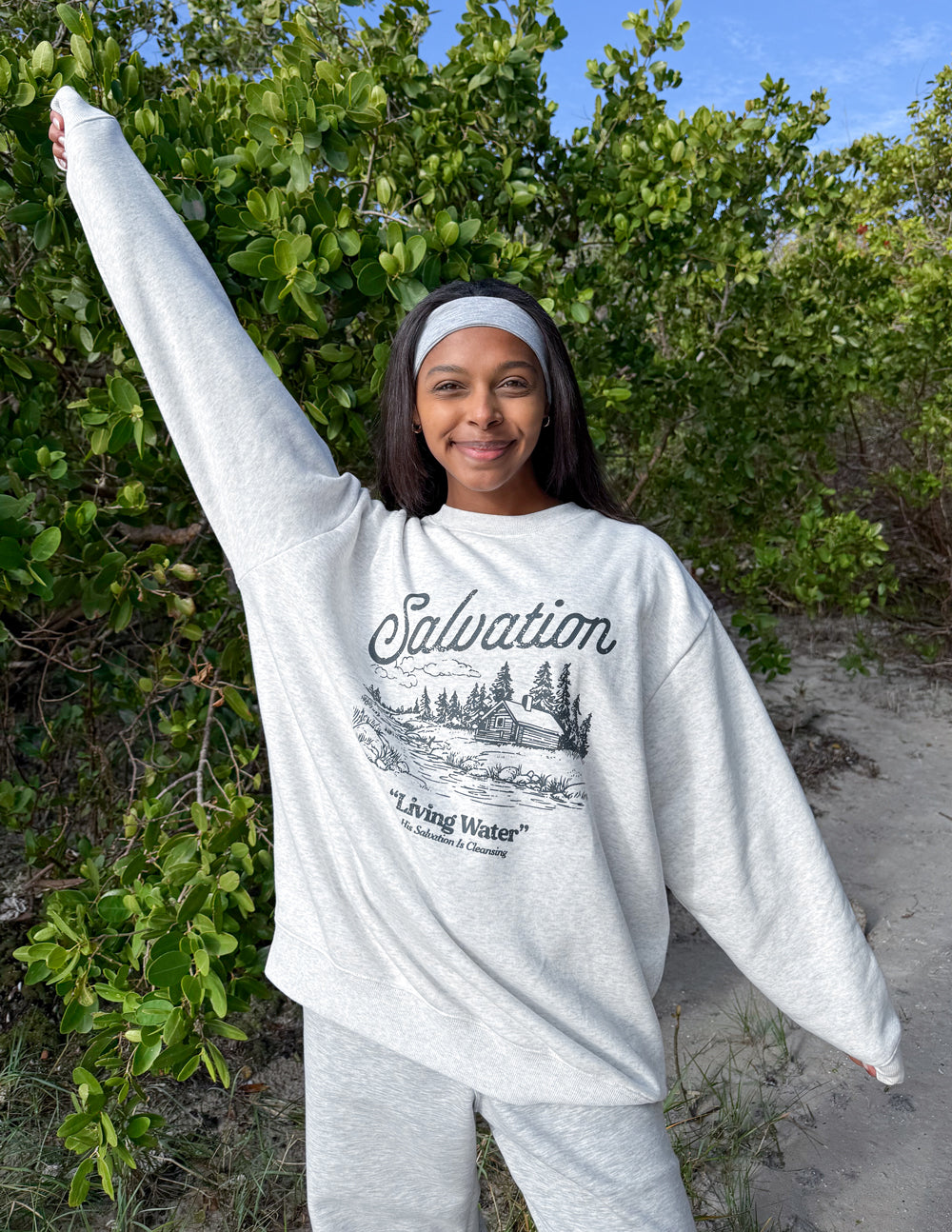 Elevated Faith Salvation Unisex Crewneck - AVBL MRKT (10)