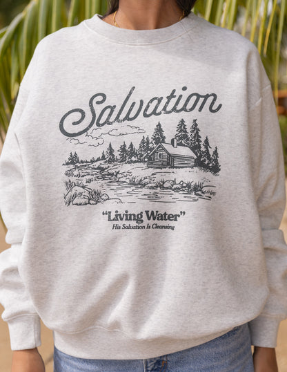 Elevated Faith Salvation Unisex Crewneck - AVBL MRKT (6)