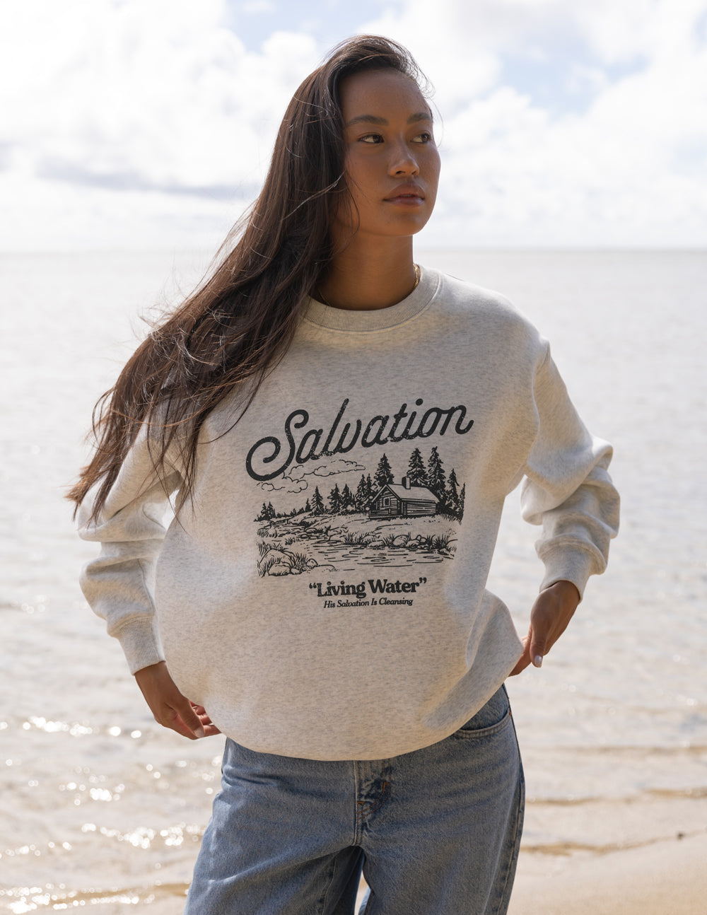 Elevated Faith Salvation Unisex Crewneck - AVBL MRKT (7)