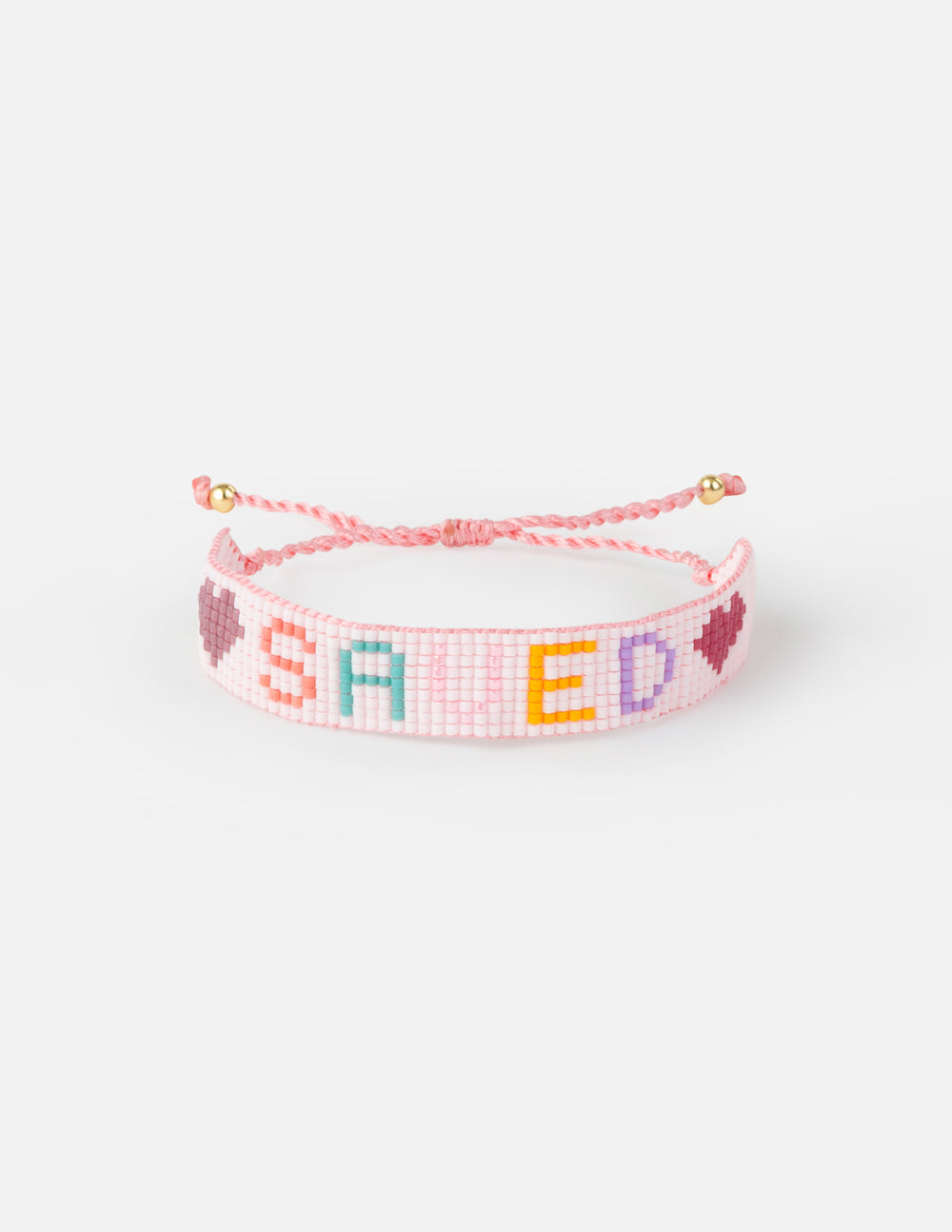 Elevated Faith Saved Micro Bead String Bracelet - AVBL MRKT (1)